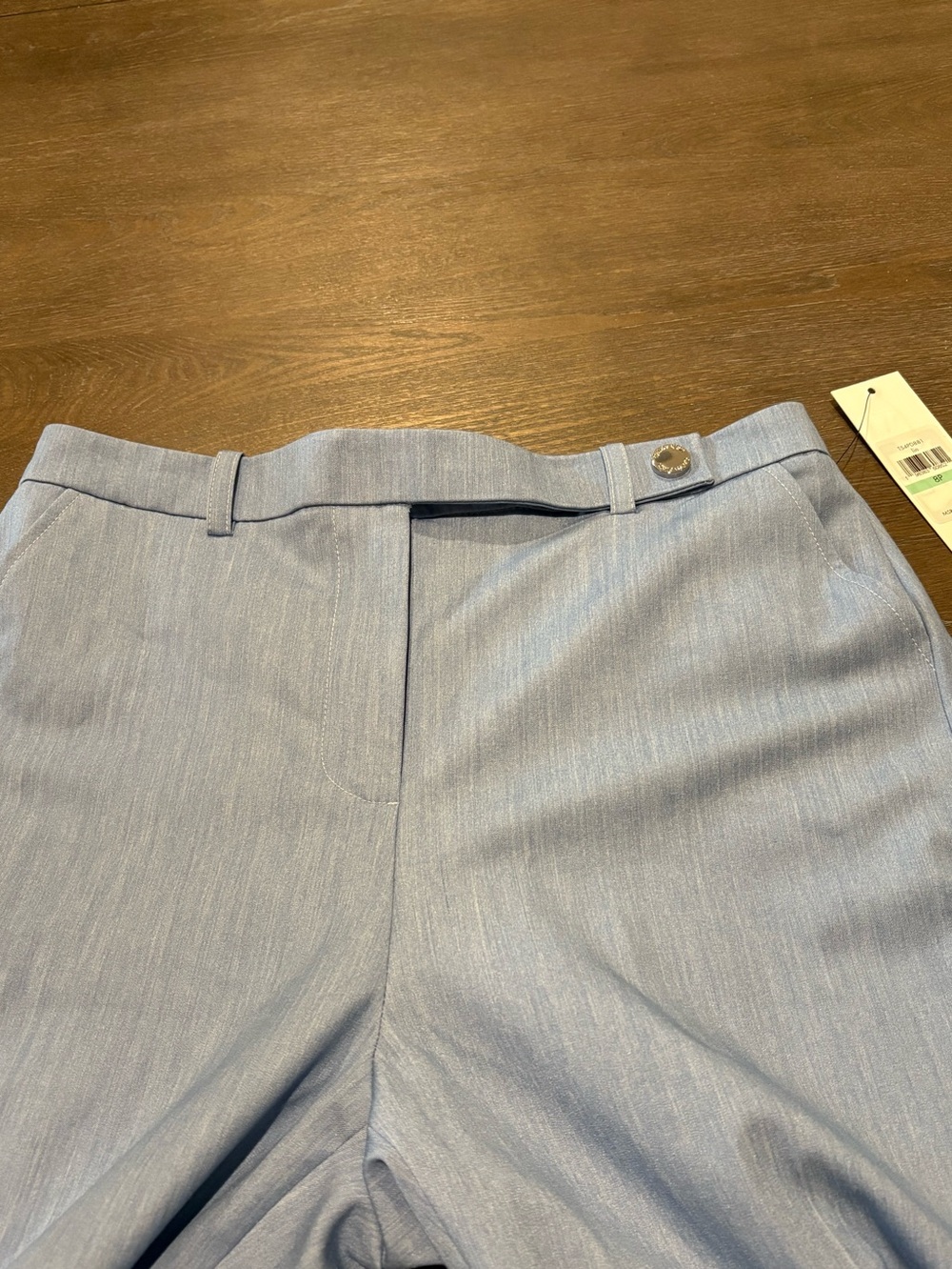 Calvin Klein Blue, Straight Leg Dress Pants NWT - Picture 7 of 12